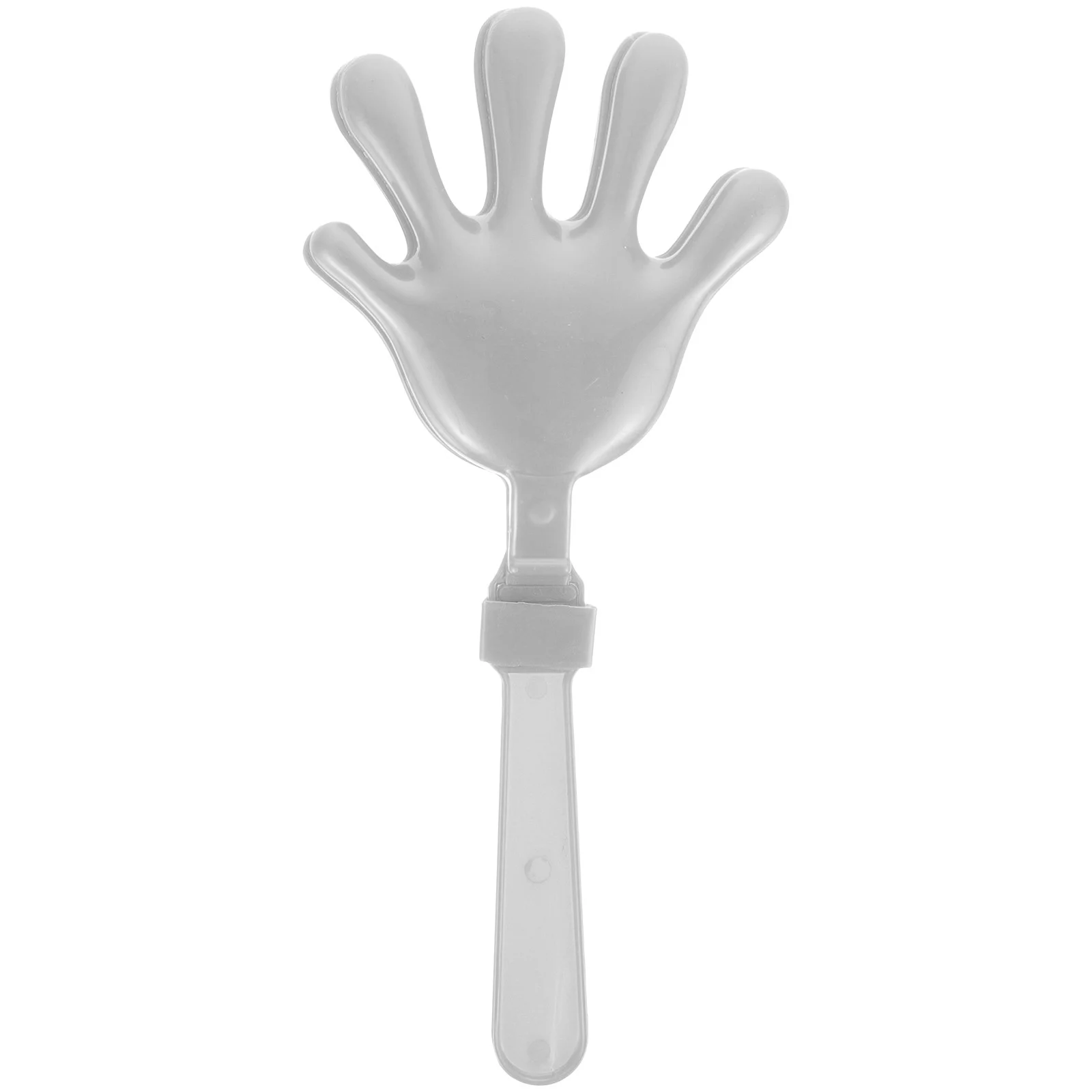 Bulk Toys Little Clap Party Noise Maker Running Cheer Clappers Silver Hand Prank Child