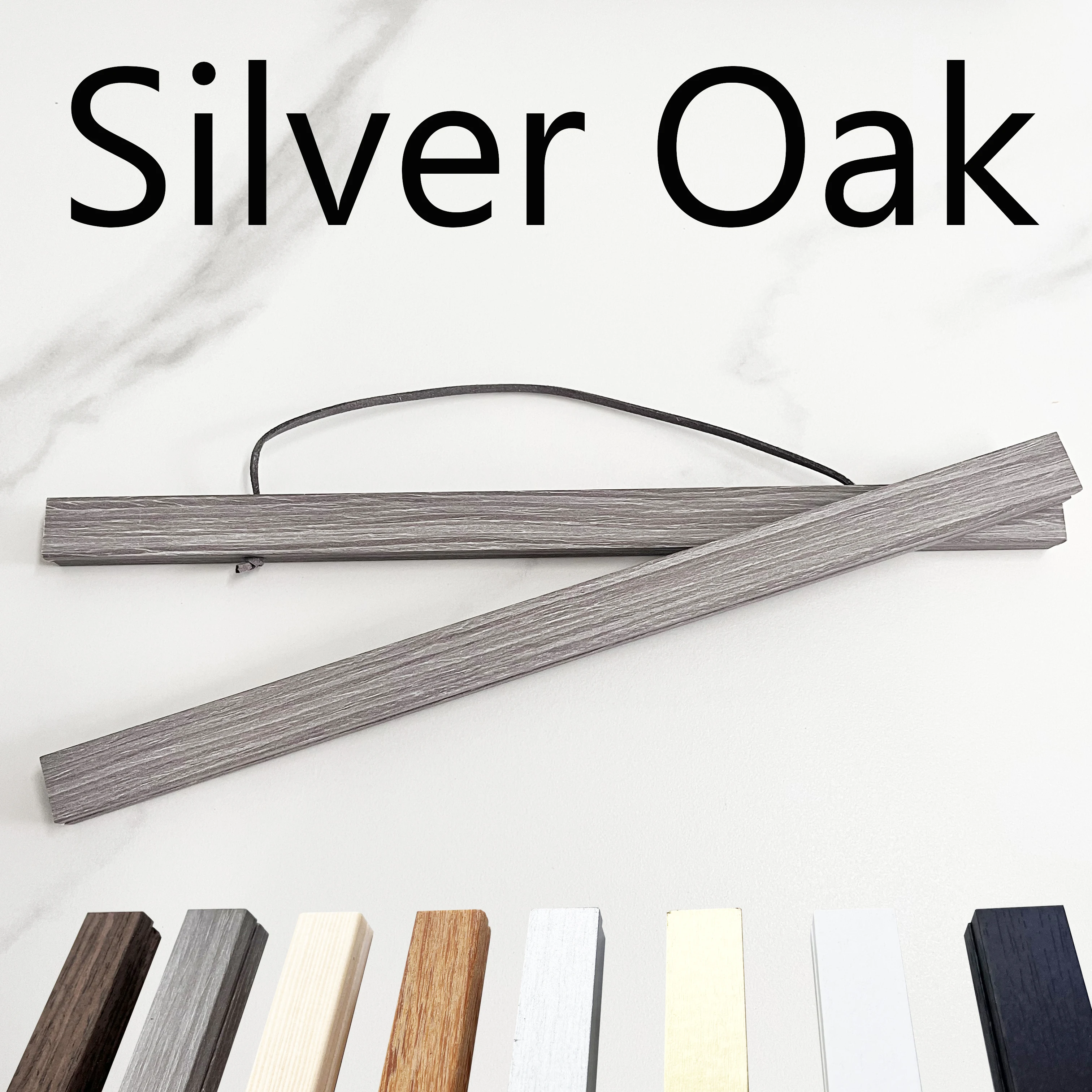 Gold Magnetic Poster Hanger, Easy to Use Frame