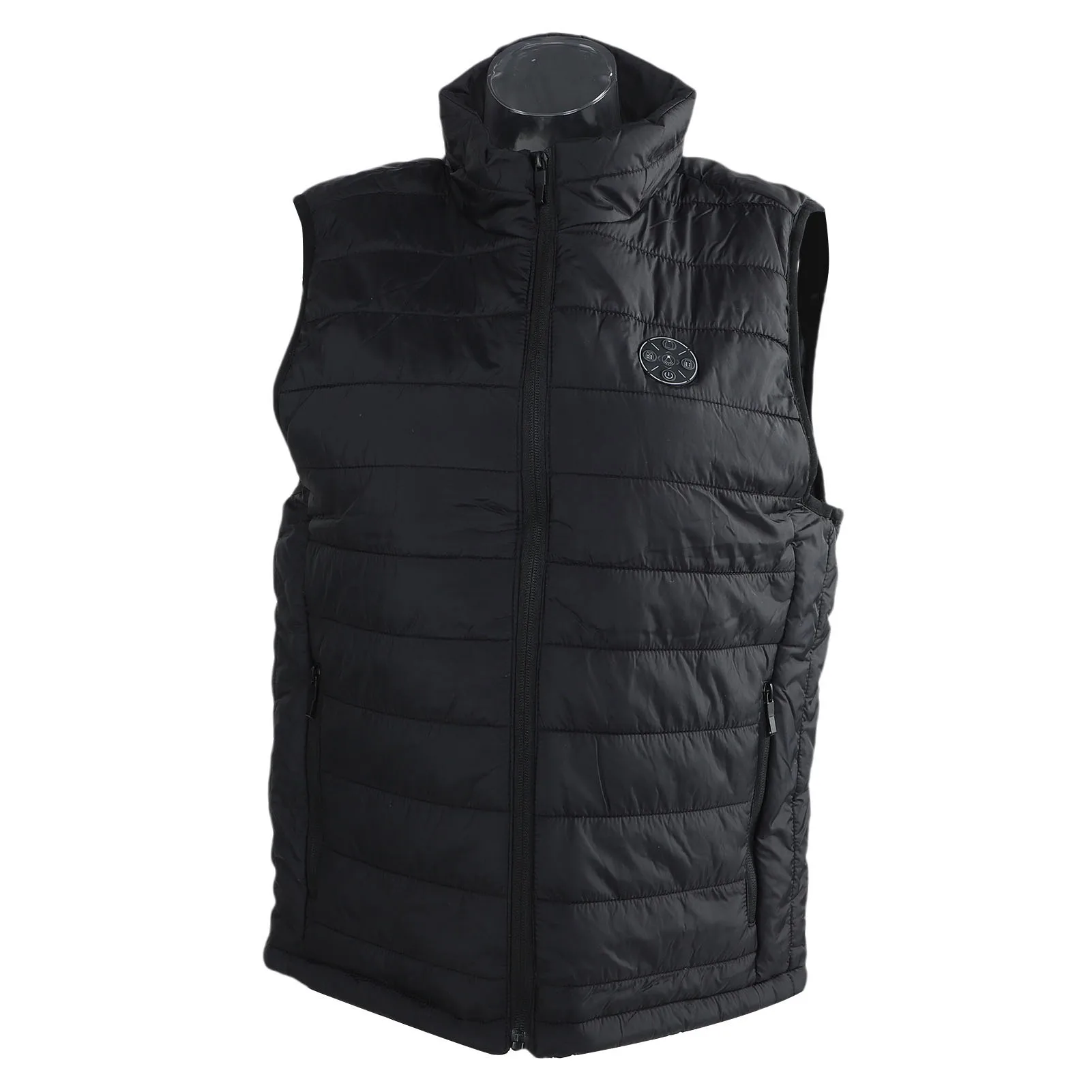 

Winter Heated Vest for Men Women Smart Controller Quilted Lightweight Electric Heated Clothing Jacket Vest with 3 Heating Levels