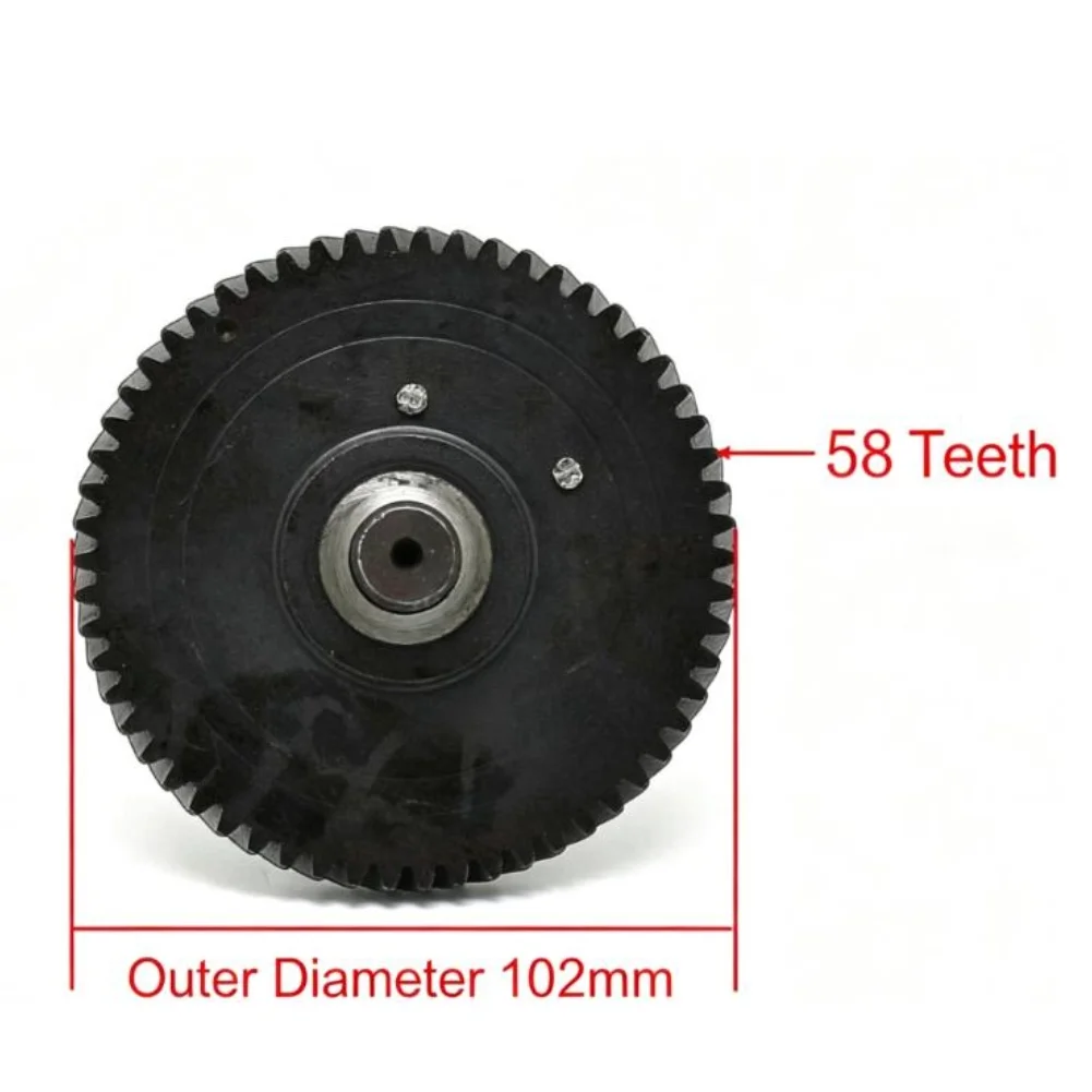 14100-ZH9-305 Engine Camshaft High-grade Metal 16mm Shaft Diameter 122mm Length 58-tooth Design 102mm Outer Diameter