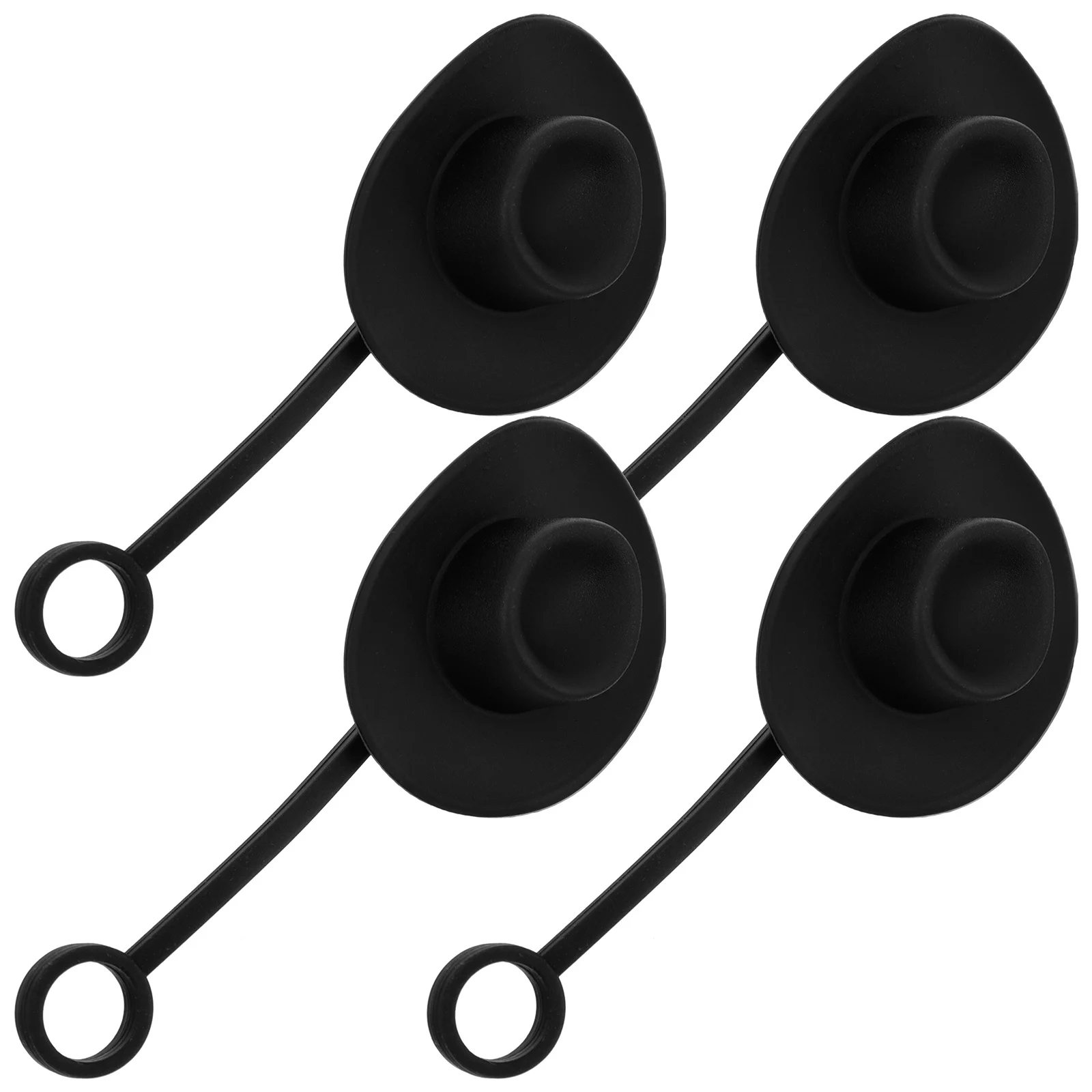 

4Pcs Small Silicone Straw Covers Lightweight Protect Straws Easy Storage Straw Cover Sleeve for Straws