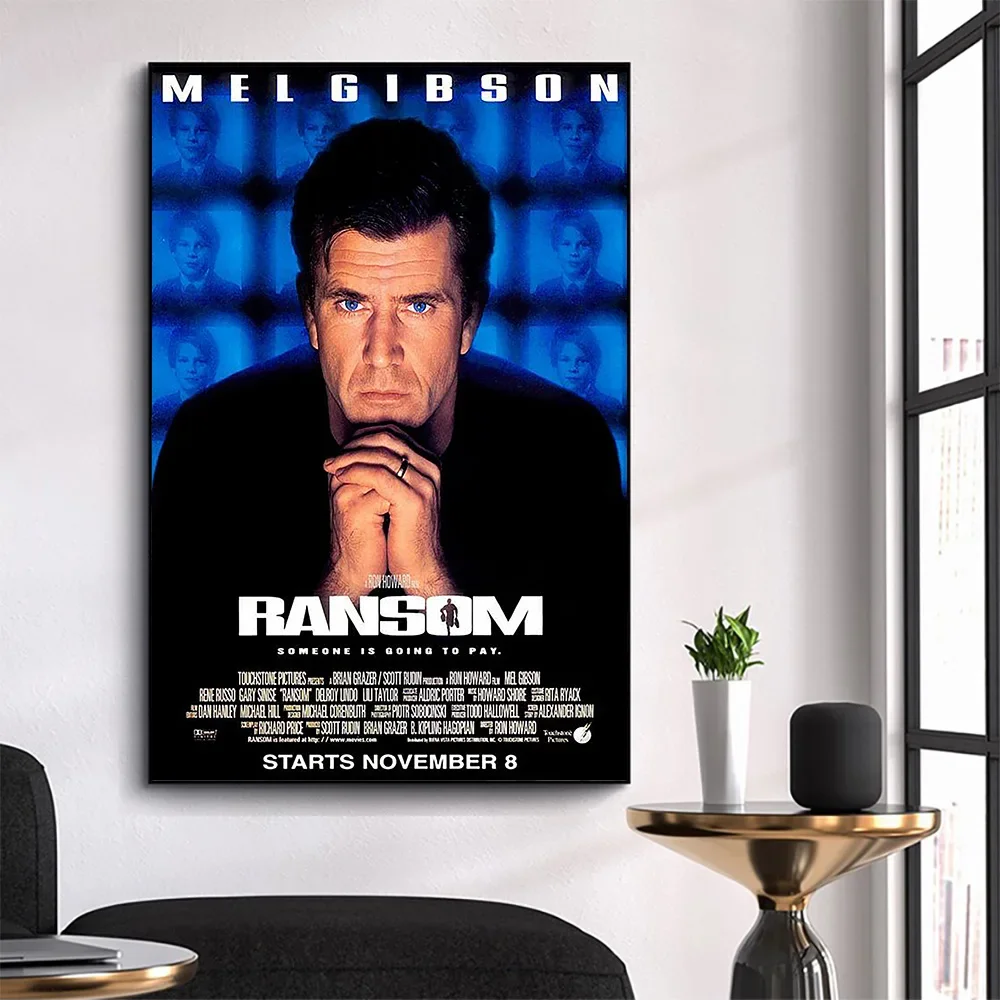 WM3339 Ransom Classic Movie HD Silk Fabric Poster Art Decor Indoor Painting Gift