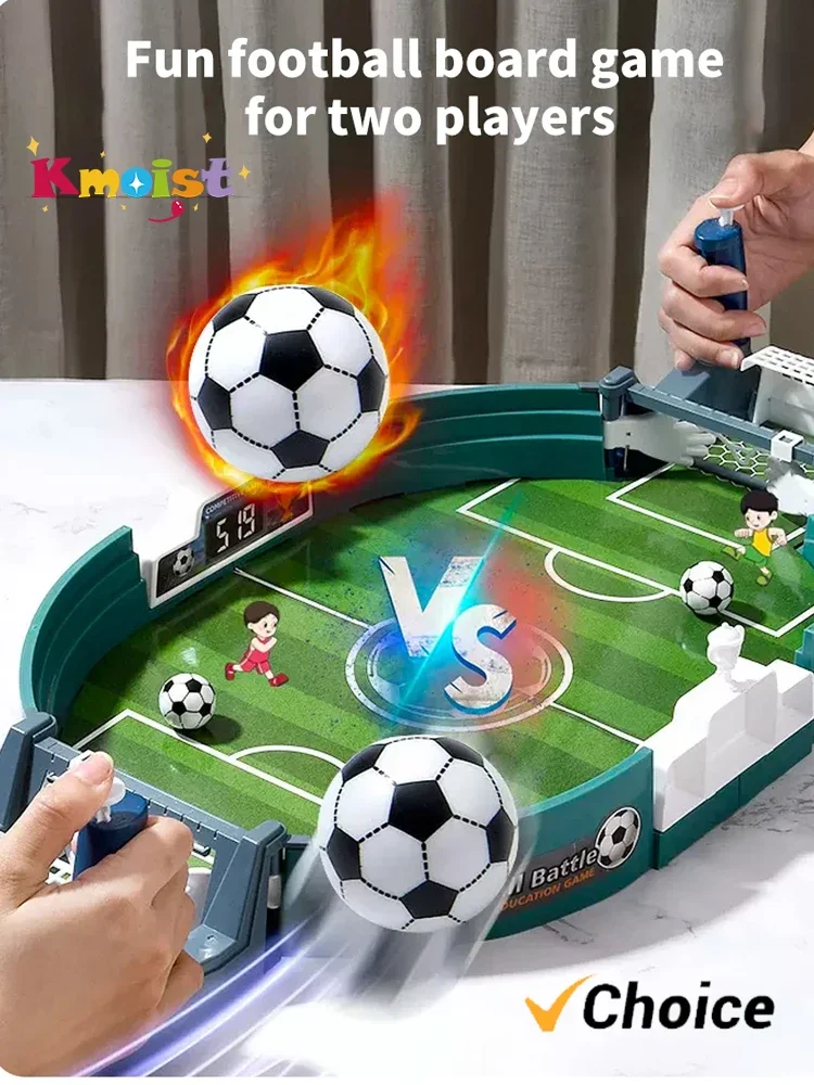 Table de Football pour fête de famille, jeu de société de Football, jouets de Football interactifs pour garçons, Sport en plein air, jeu Portable, cadeaux pour enfants