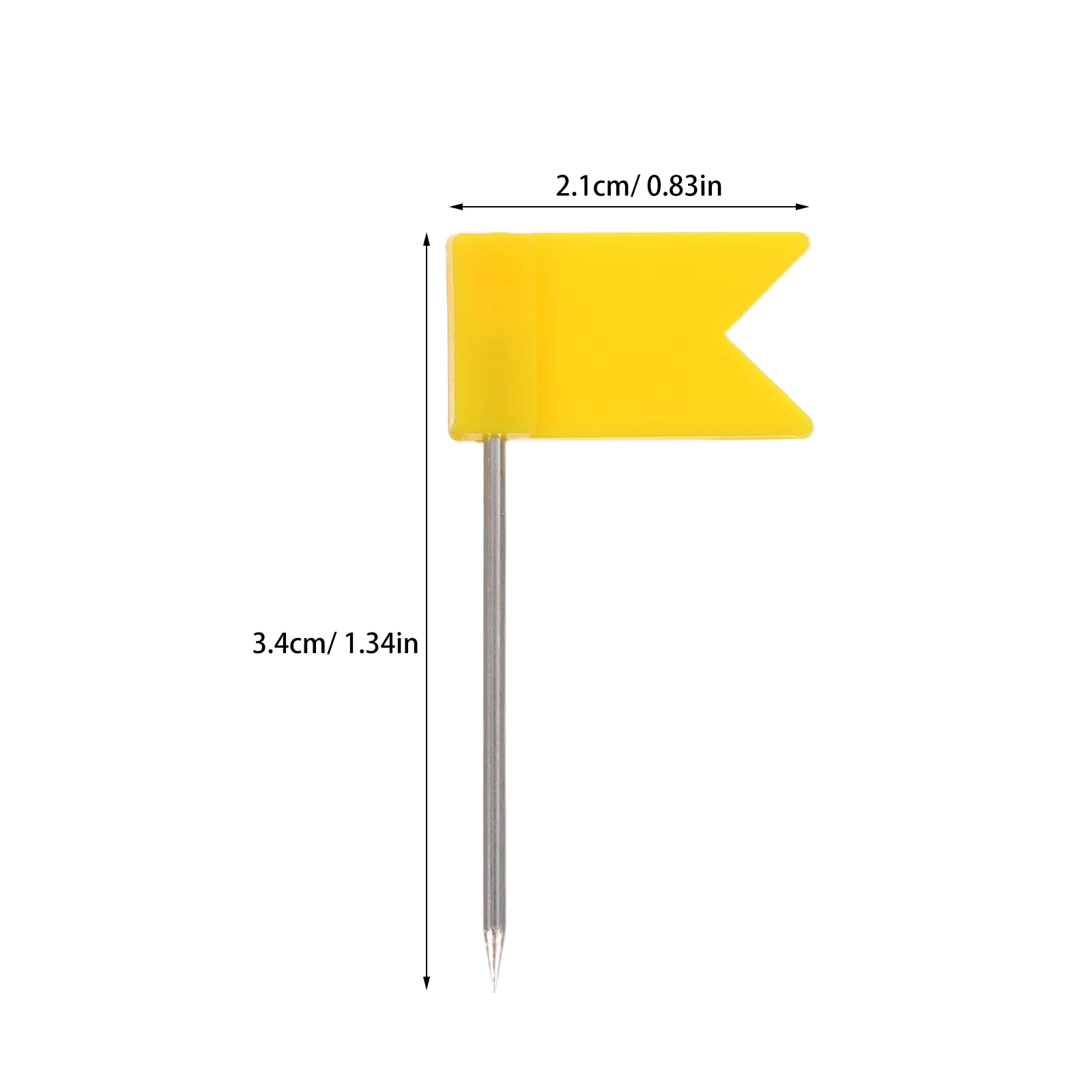 50Pcs Map Flag Pins Colorful Map Tacks for Marking Journeys Maps Wall Art Fixings Poster Pins for Travel Planning