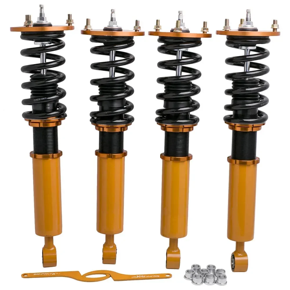 Adjustable Coilovers Shocks Struts For Lexus LS 430 LS430 UCF30 2001-2006 Toyota Celsior Shock Suspension