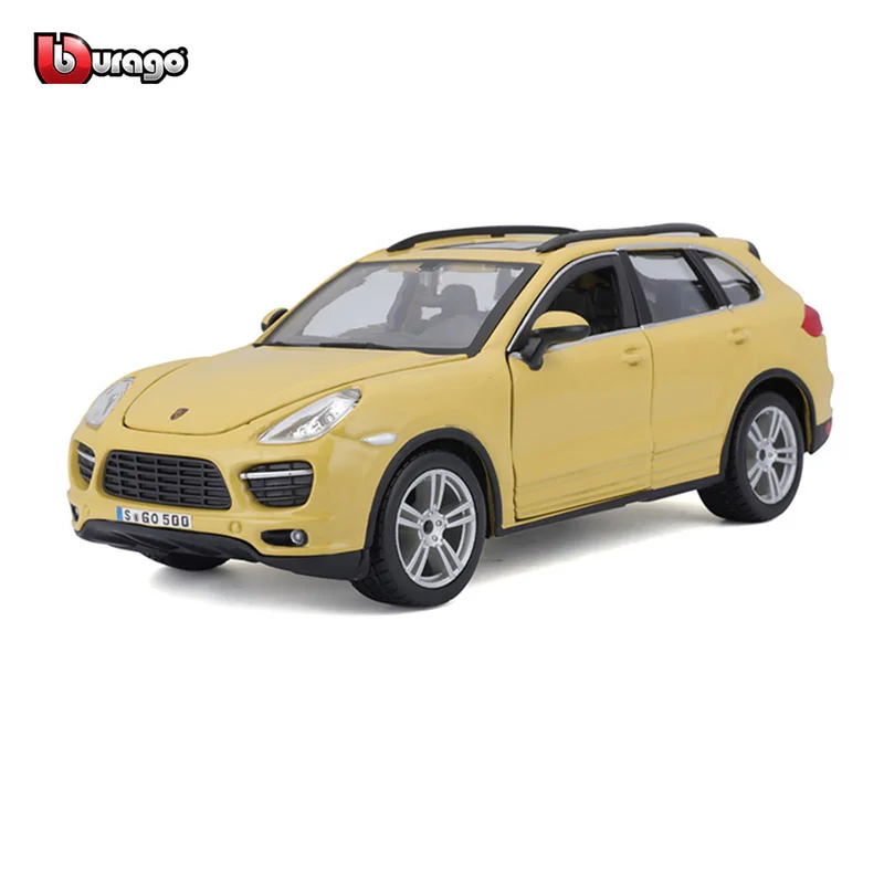 

Bburago 1:24 Porsche Cayenne Turbo alloy racing luxury classic die-casting car model toy collection gift off-road vehicle SUV