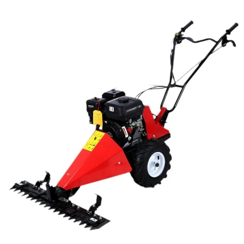 

6.5Hp Four Stroke Wheeled Grass Trimmer Farm Mower Sturdy Machinery Agricultural Land Green Space And Yard Grass Cutting Jobs