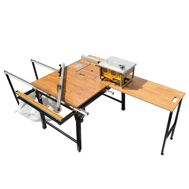 Woodworking table saw multifunctional desktop cutting machine small high-precision dust-free saw household high-power panel saw