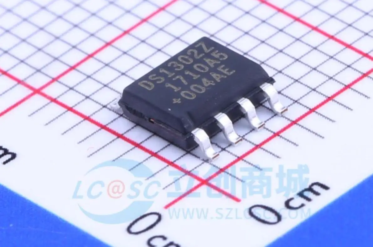 12PCS  Original DS1302Z DS1302Z+T&R SOP-8 real-time clock chip SMT IC, brand new in stock