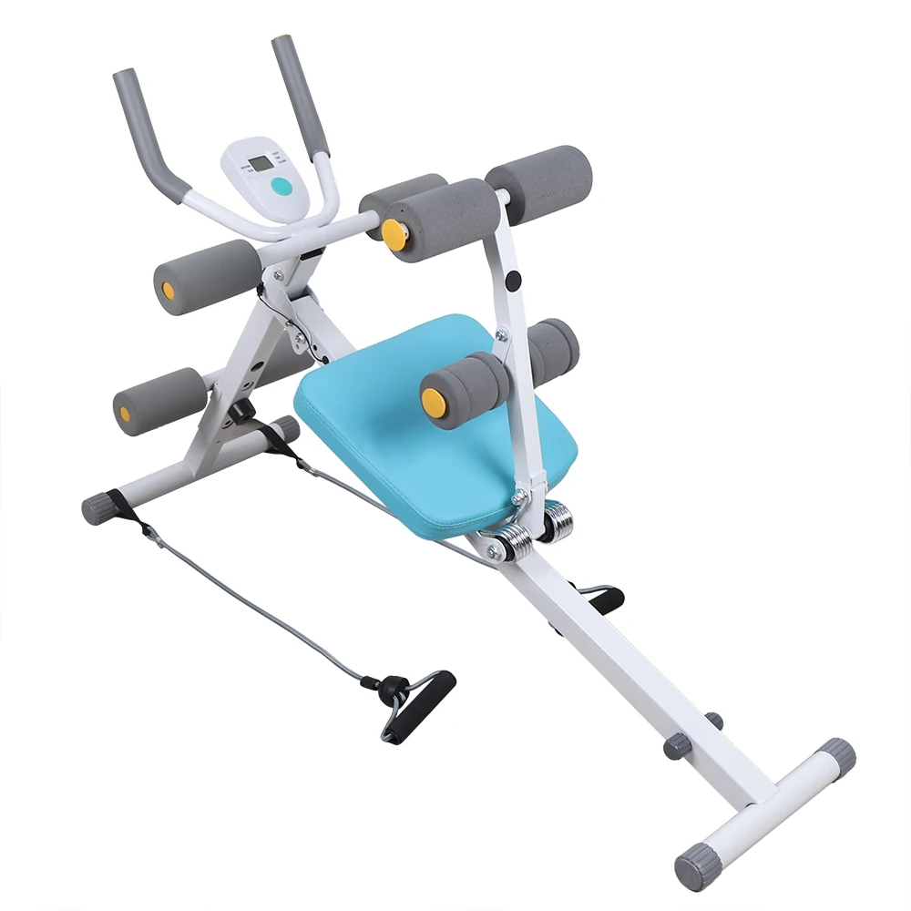 

Folding storage, Home, Sit-up Abdominal Retraction Machine with Pull Rope, LED Screen