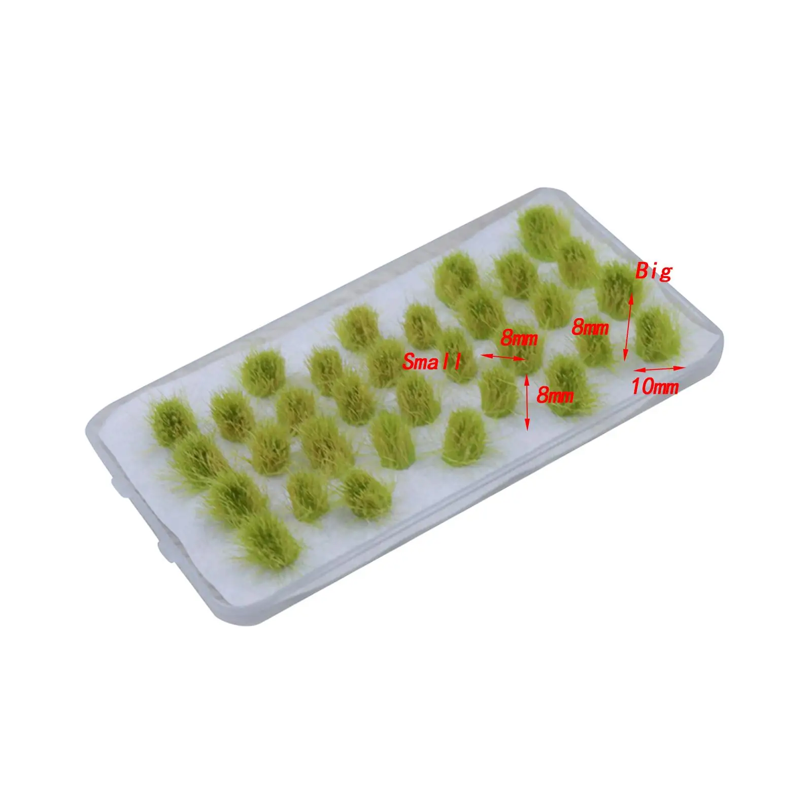 Stic Grass Tuft modello Lowland arbusti Tuft per ferrovia scenario modello di costruzione kit casa delle bambole modello di Layout di sabbia tavolo di sabbia