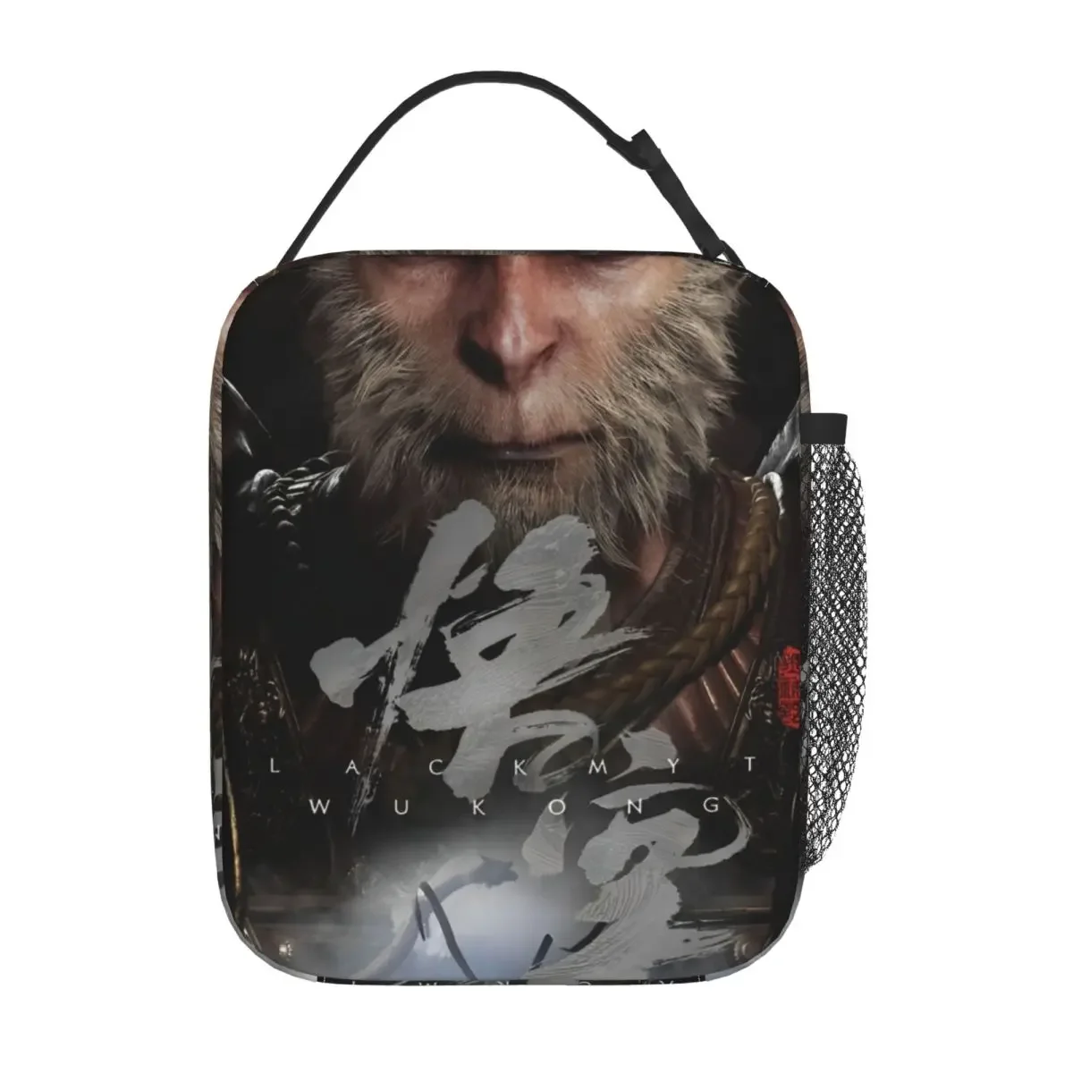 Black Myth Wukong Mythology Game Thermal Insulated Lunch Bags for Picnic Portable Food Bag Container Cooler Thermal Food Box