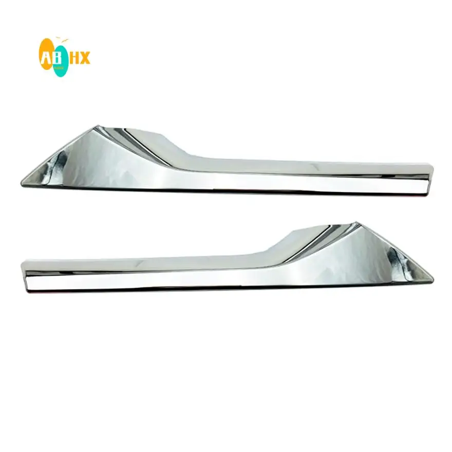 

ABHX-для Toyota Corolla Cross 2020 2021, хромированная верхняя передняя центральная решетка, молдинговые полоски, накладка, Стайлинг автомобиля