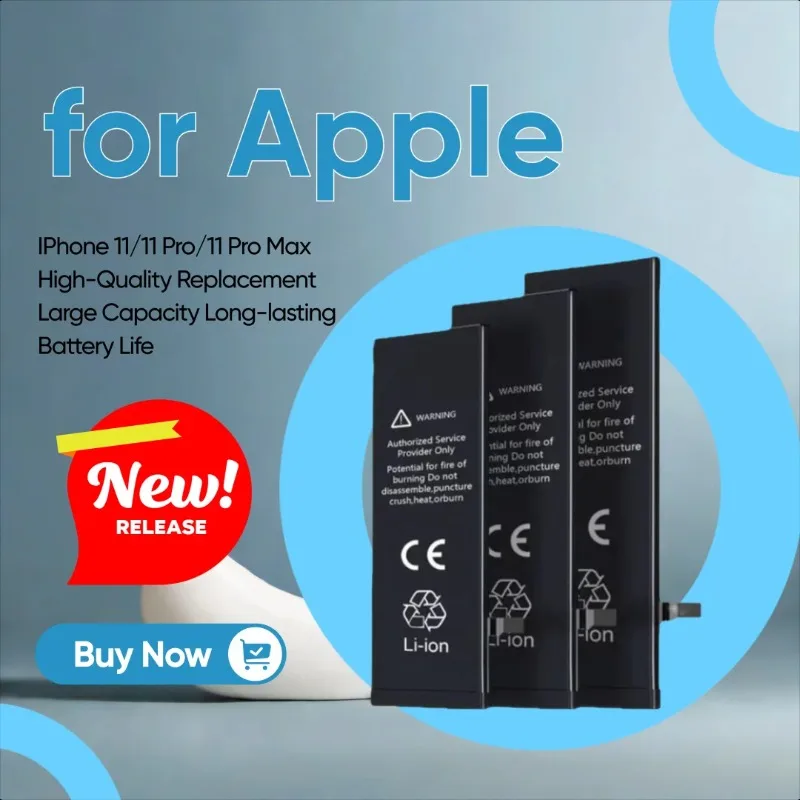 

Литий-ионный полимерный аккумулятор для IPhone 11/11 Pro/11 Pro Max, высококачественная замена, большая емкость, длительный срок службы батареи