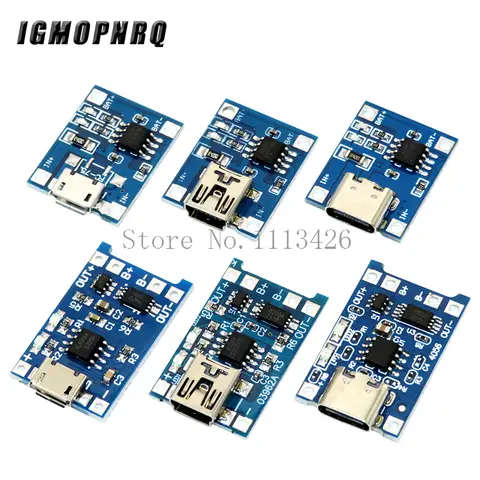 5pcs 5V Micro USB Lithium Battery Charger with Protection IGMOPNRQ