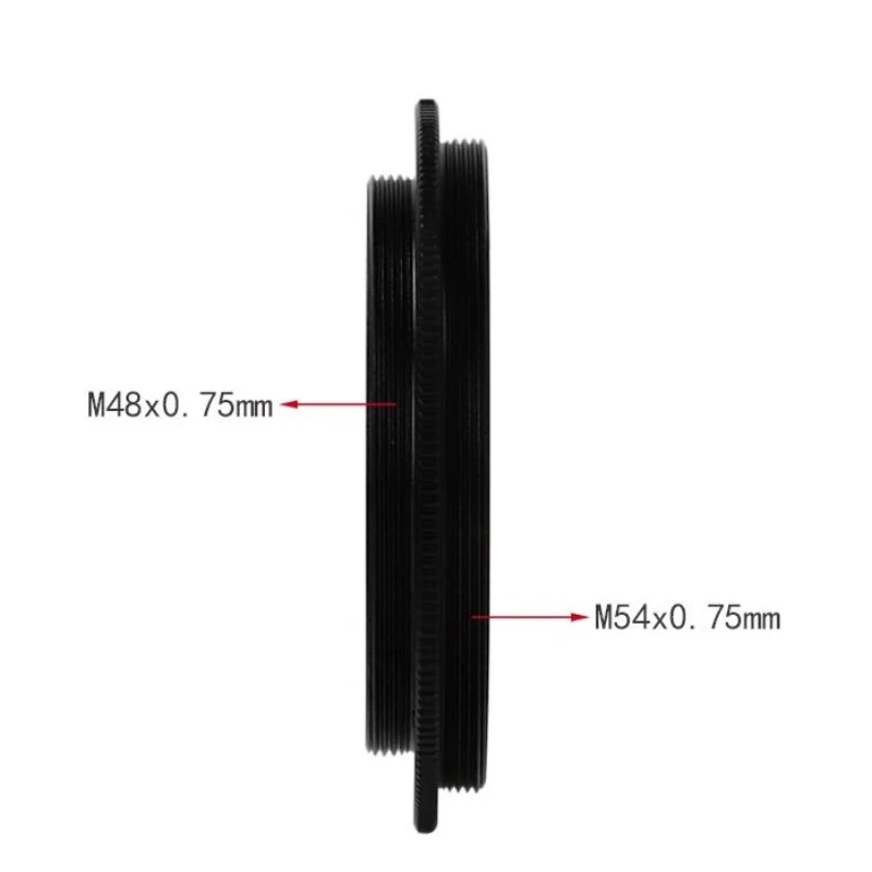 Agnicy Telescope Accessory M48x0.75mm External Rotation M54X0.75mm External Thread Perforated Plate