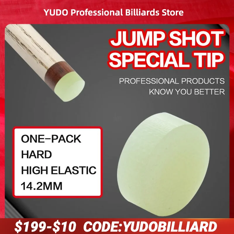

G10 Gue Tip Break & Jump Tips 14.2mm Crystal Glass Fiber Punch Jump Break Super Hard Made In Taiwan Pool Billiards Accessories