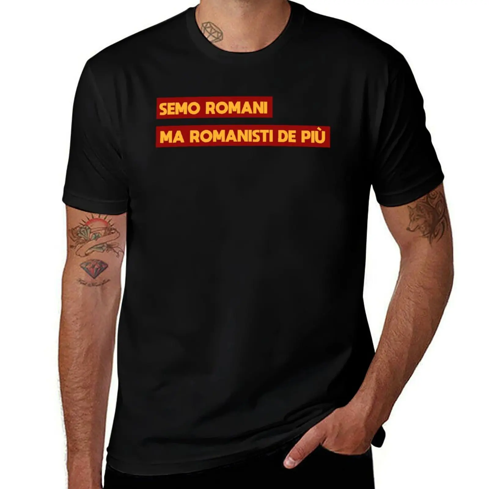 

Semo Romani, ma Romanisti de più T-Shirt man tshirt T-Shirt