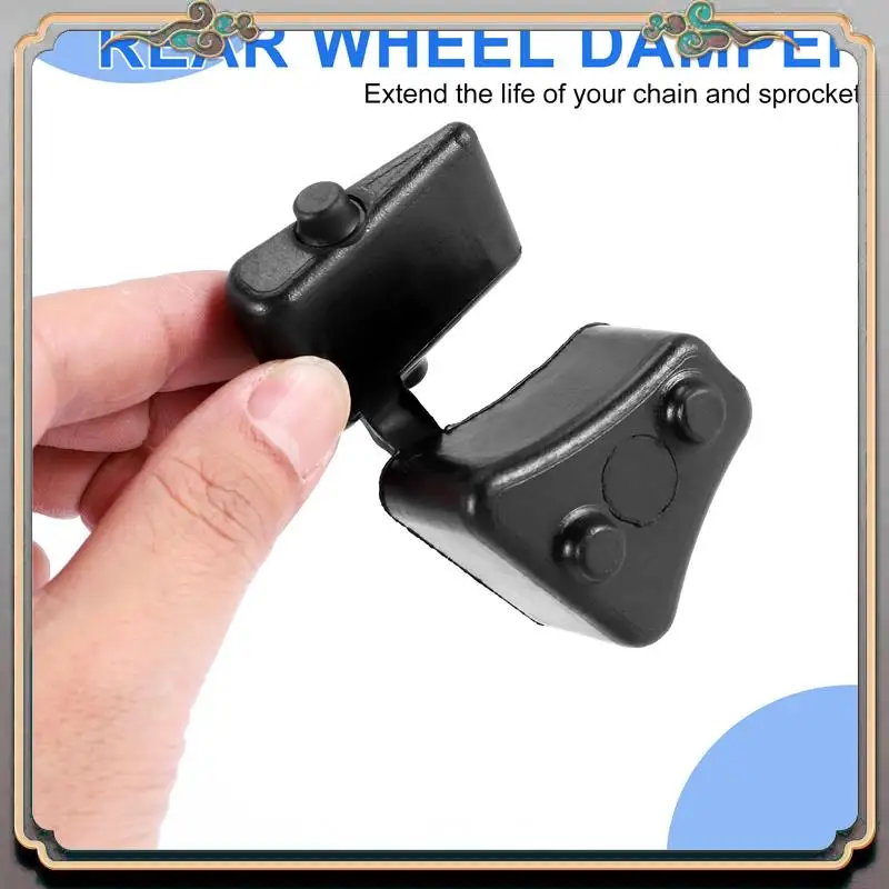 Jeu d'amortisseurs de roue arrière de moto, fiable, noir, pour Honda VT750 DC C CD Shadow pignon en caoutchouc, accessoires de moto