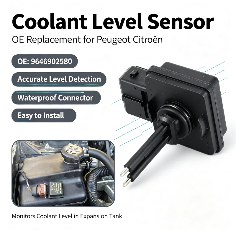 9646902580 9617376880 1306C0 63299058 9622507780 63299016 63299018 Coolant Level Sensor Fit For Citroen Peugeot Fiat
