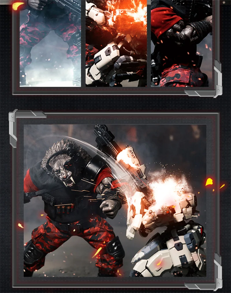 【بدون شكل】XesRay معركة المجد فرونت لاين براذرز الأسنان الكبيرة Balashu تي شيرت شورت معركة الملحقات مجموعة نموذج #4