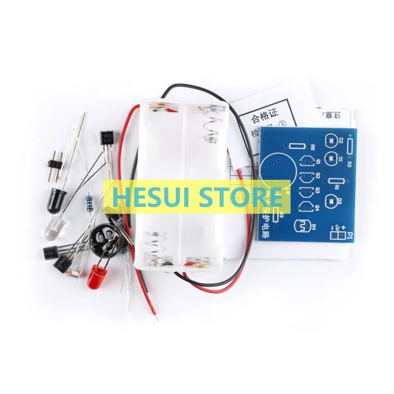 Electronic DIY production discrete vision protection circuit reminder kit labor technology physics universal technology