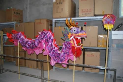 Chinese Traditional Culture 4m Student Length Size 5  DRAGON DANCE ORIGINAL Folk Festival Celebration Costume