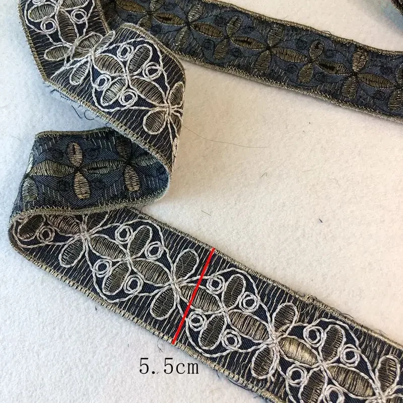 Handmade Denim Ribbon, DIY Accessories, 1 Yards