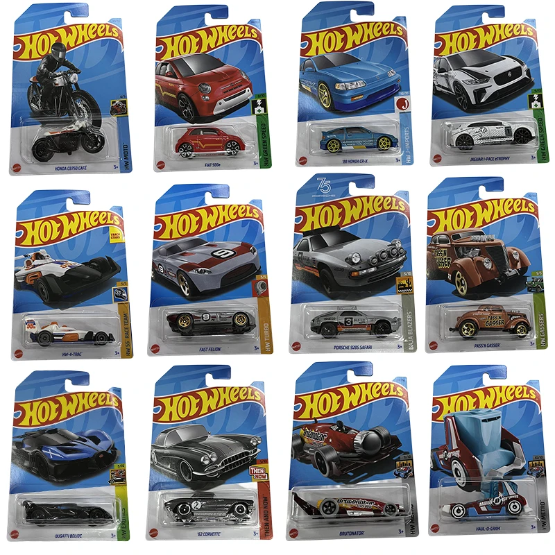 Original Hot Wheels Car Toys 1/64For Boy Metal Diecast Model Car Children Toy Collection Gift Fashions Birthday Gift 23N/23P/23Q