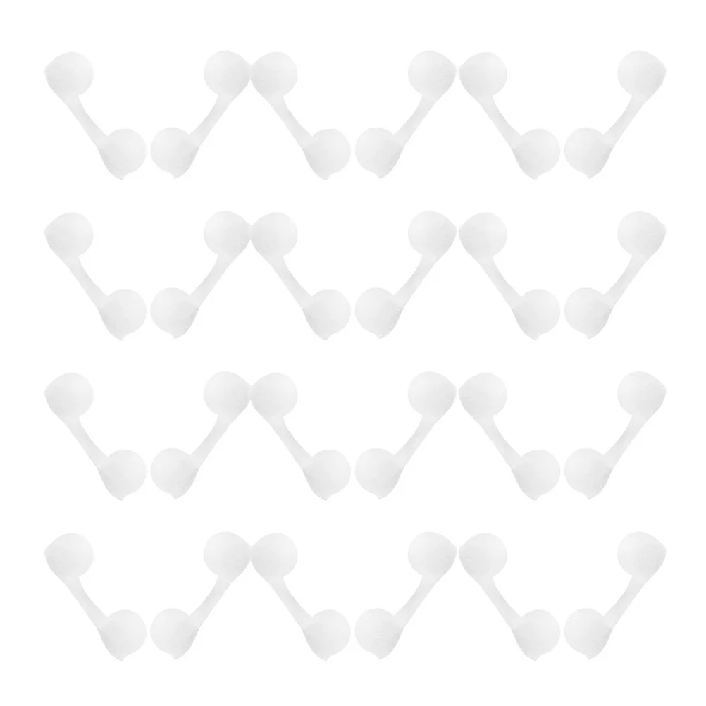 100 pces esponja nariz filtros reutilizáveis tampões nasais à prova de poeira com design alto para uso estendido adequado para industrial