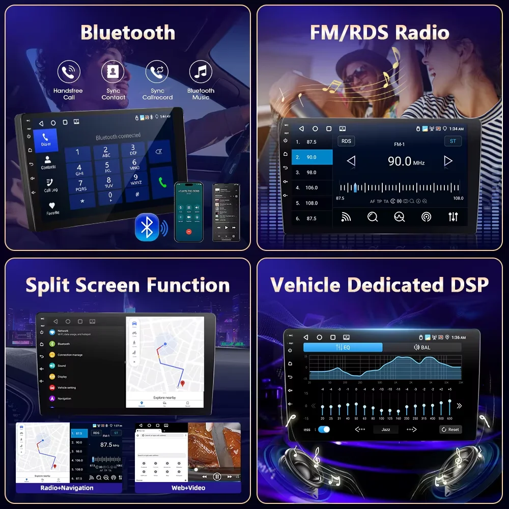 أندرويد 15 Carplay ل بويك جيب 2014 2015 2016 2017 2018 راديو السيارة 5G واي فاي فيديو BT 360 مشغل كاميرا ستيريو السيارات الصوت لتحديد المواقع