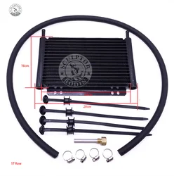 Oil Cooler Aluminum Transmission Oil Cooler 12Row 15Row 17Row Automatic Stacked Plate Oil Cooler Radiator