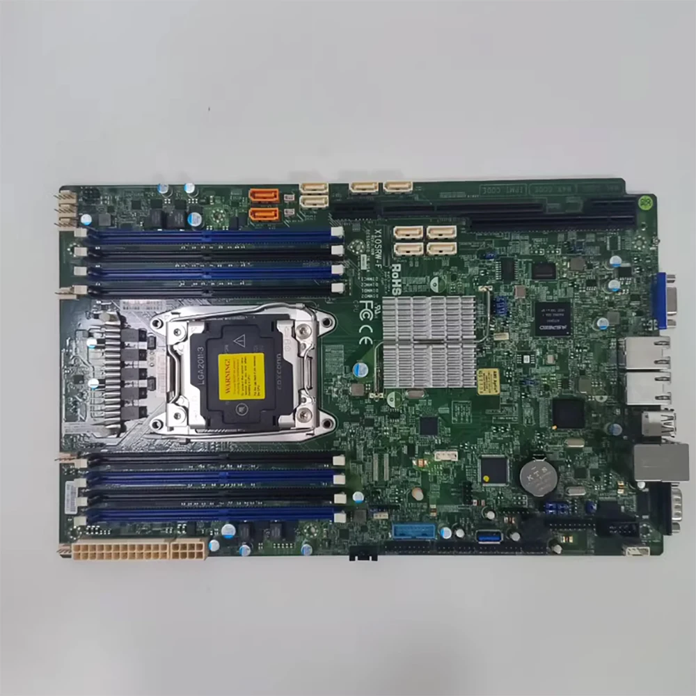 X10SRW-F For Supermicro Server Motherboard E5-1600 E5-2600 DDR4 C612 LGA2011