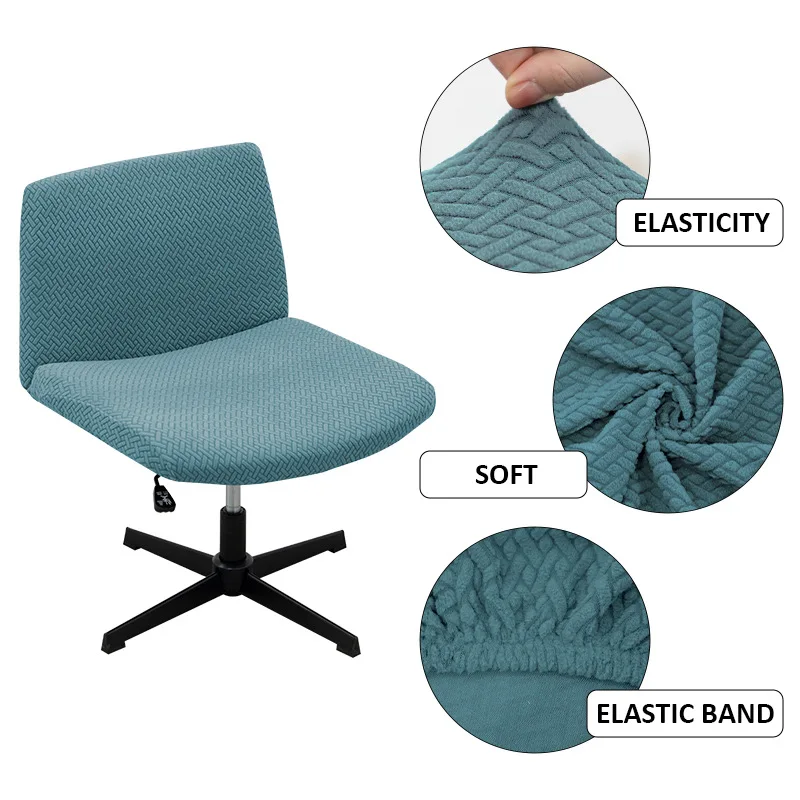 Ergonomic Wide Chair Cover Home Breathable Anti-Slip Elastic Slipcover for Oversized Chairs Thick Soft Stretchable Chair Covers