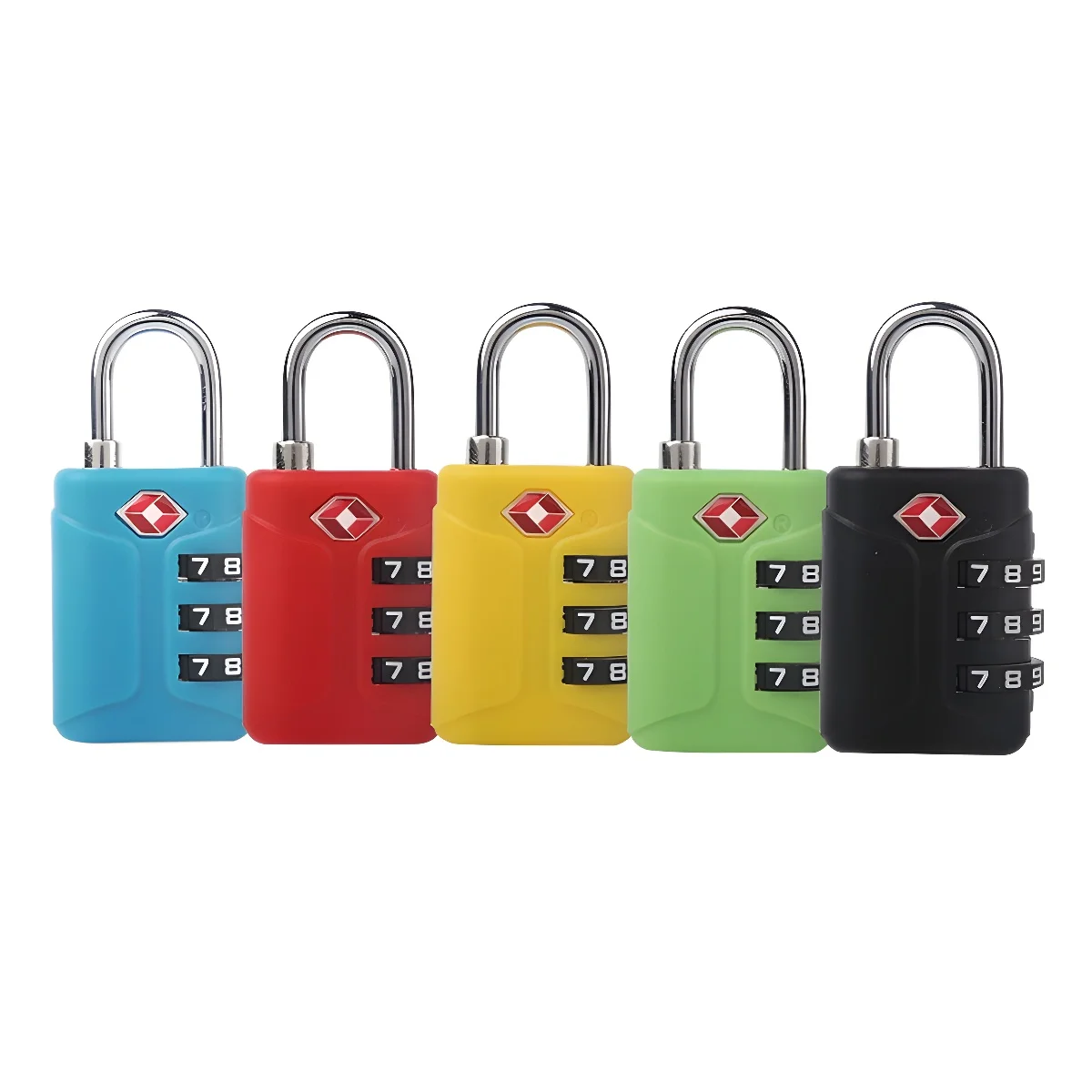 

Замок с 3-значным кодом, одобренный TSA, для багажа, чемоданов, рюкзаков, шкафов, ящиков, дорожный замок