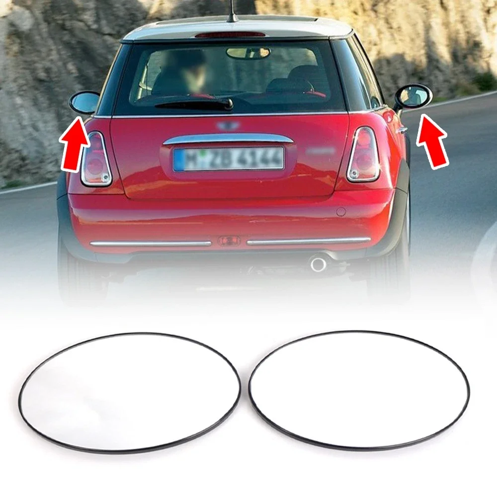 For Mini Cooper R50 R53 R52 2001-2006 51167192471 51167192472 51167058077 51167058078 Wing Door Mirror Glass Side Car Rear View