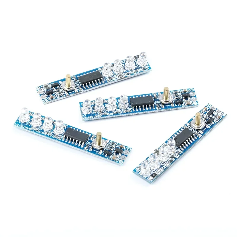 5PCS 186502 1 string, 3 strings, 4 strings, lithium battery, polymer battery, 12V4 battery level display, indicator board