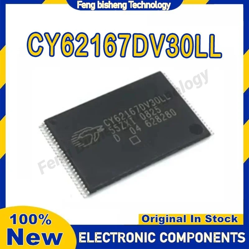 

5PCS CY62167DV30LL 55ZXI tsop-48 CY62167DV30LL-55ZXI Memory Electronic Components Integrated CircuitFlash