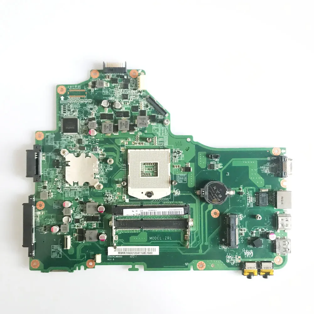 اللوحة الأم للكمبيوتر المحمول لـ Acer Acer aspirps ، DA0ZRLMB6D0 ، اللوحة الرئيسية ، ، ، 42 ، HM65 ، dddr3 ، UMA ، MBRR706001 ، MB.RR706.001 ، تم اختبارها بالكامل