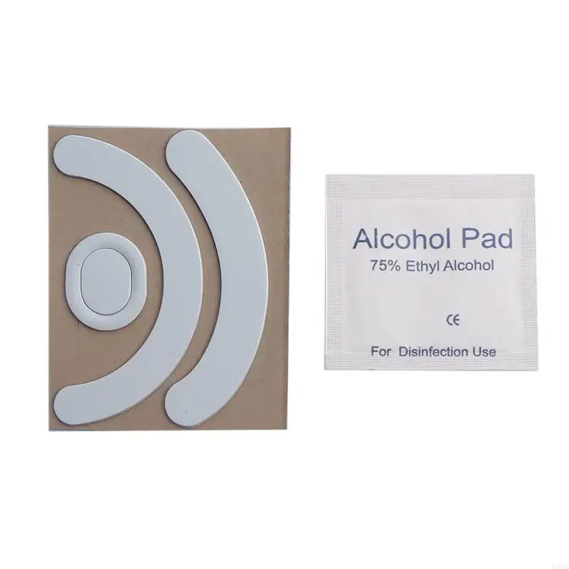 F68C 1 Pack Gaming Mouse Feet Clates Gildes для G403 G603 G703 мыши мыши белые пакеты изогнутый край