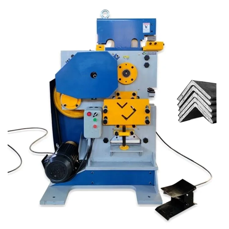 

Новое оборудование: штамповочный и ножничный станок для угловой железной стали, стали, плоской стали