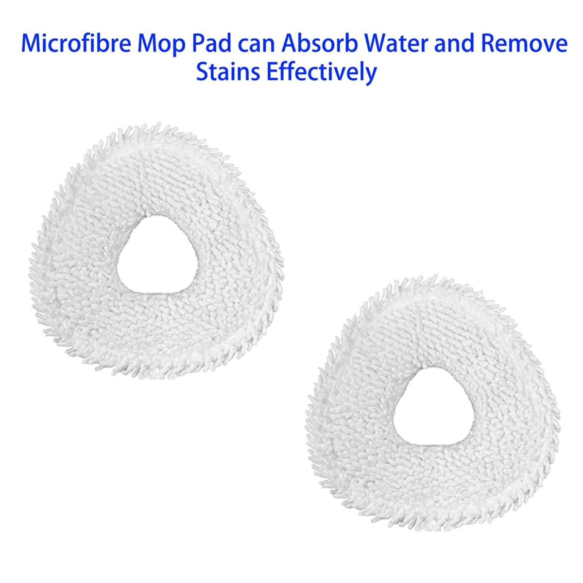 8 Pcs Mop Pads Replacement for Narwal J3 Robot Vacuum Parts Accessories Reusable Microfiber Cloth Wipe Cleaning Kit