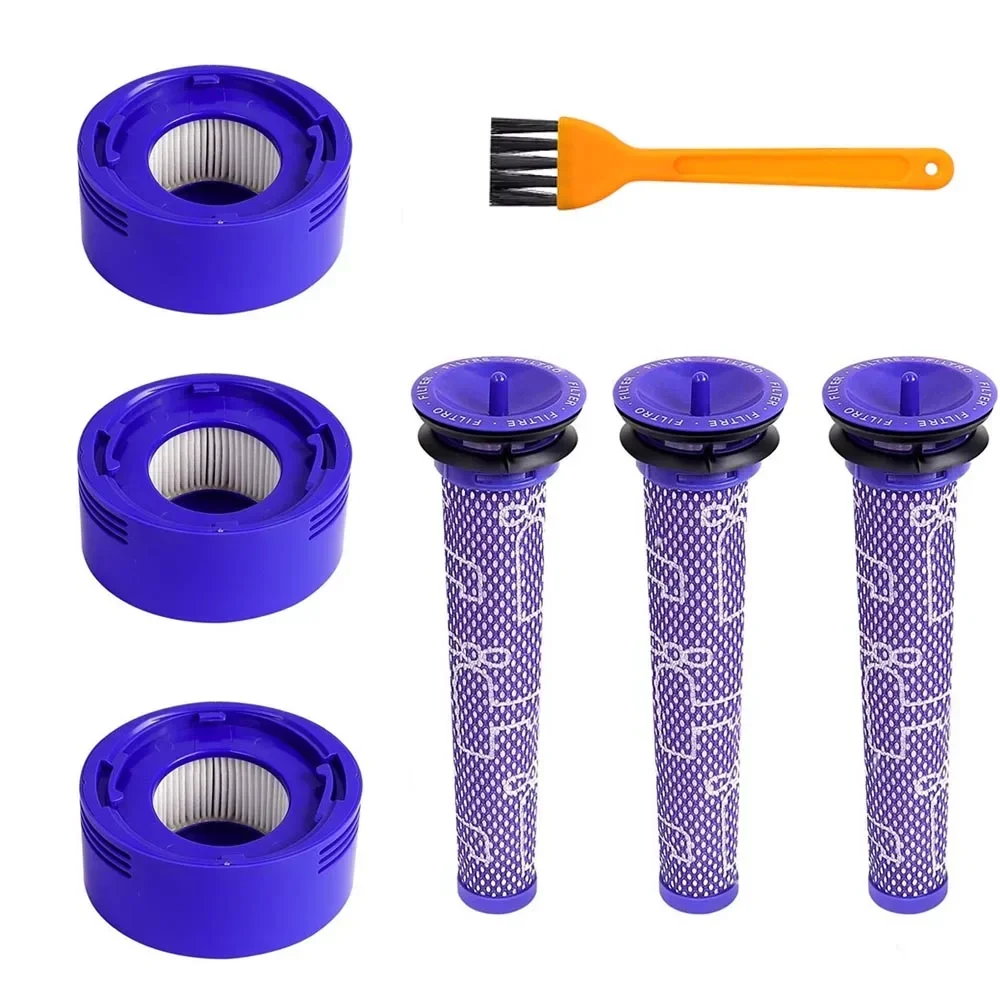 Kit de filtre pour aspirateur sans fil Dyson V7 V8 Absolute Animal, pré-filtre de remplacement, pièces de rechange