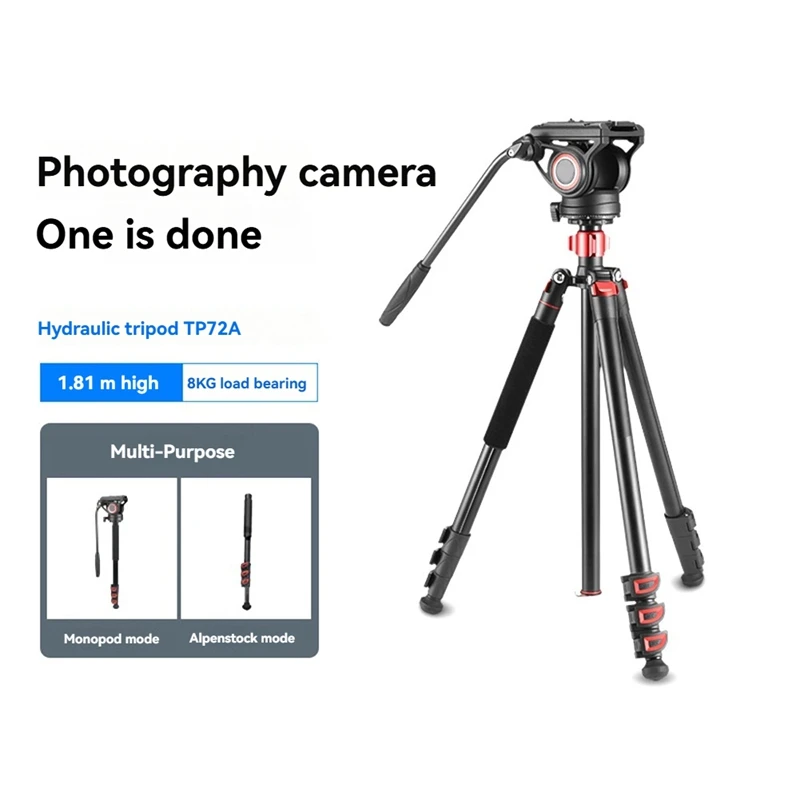 휴대 전화 카메라에 대 한 전문 Tripe 원격 빛 밤 낚시 스탠드와 휴대 전화 삼각대에 대 한 181Cm 삼각대