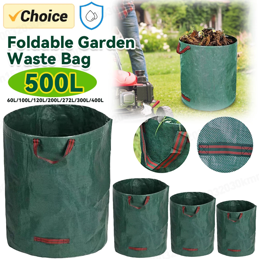 Sacchetto per rifiuti da giardino contenitore per la raccolta dei detriti di foglie sacchetto in PP
