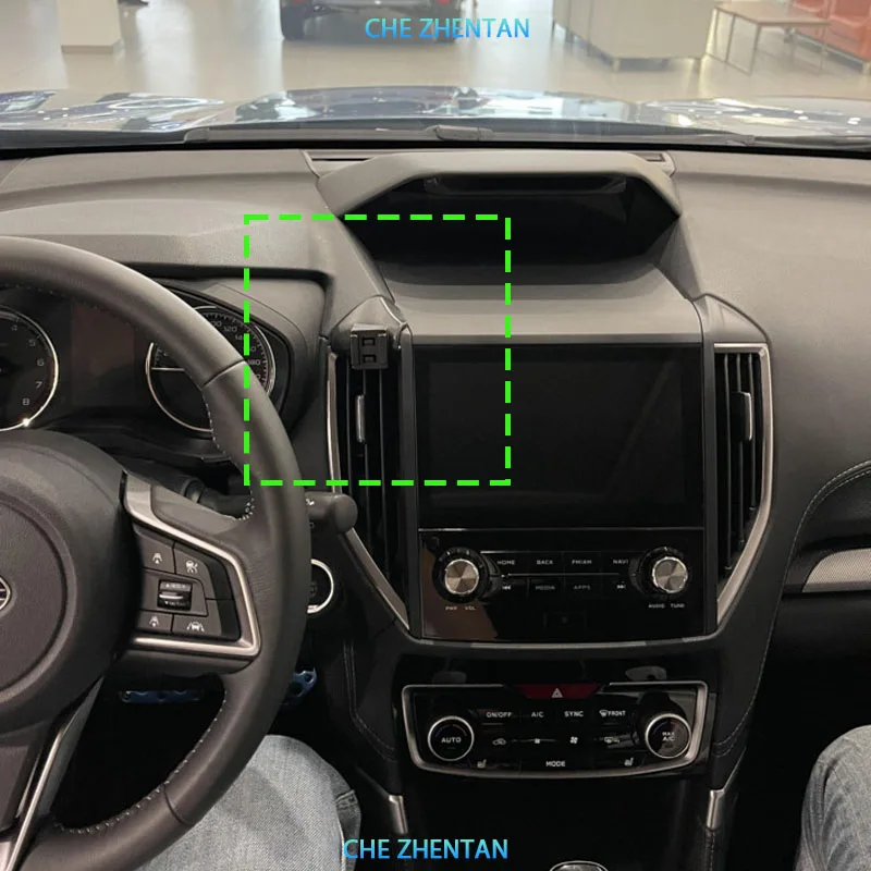 Picture 3: Car Mobile Cell Stand for Subaru Forester SK 2019~2022 2023 2024 Car Mount Air Vent Phone Bracket Gravity Holder Accessories