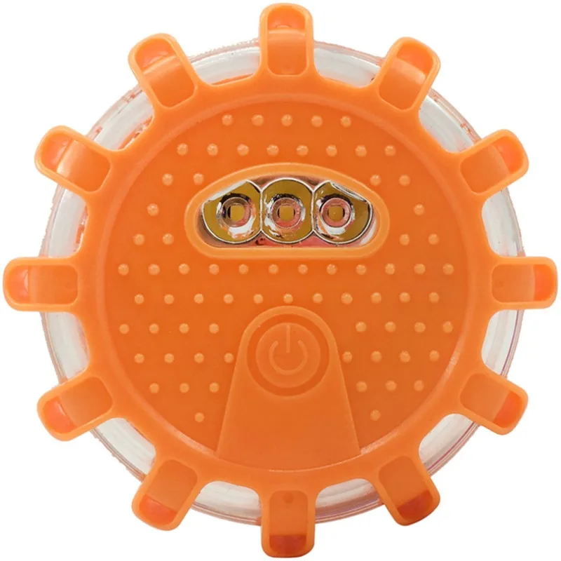 LED Traffic Warning Light - Strong Magnetic Adsorption, Ideal for Car Emergency Use. With Long - lasting On - mode