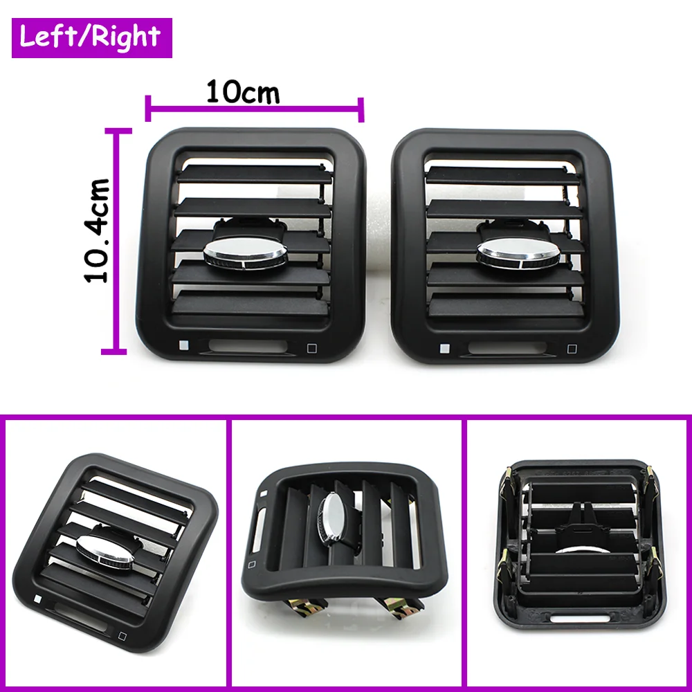 M139 Car Interior Front Rear Center Dashboard Left Right AC Vent Air Vent Panel Cover For Maserati Quattroporte 2004-2012