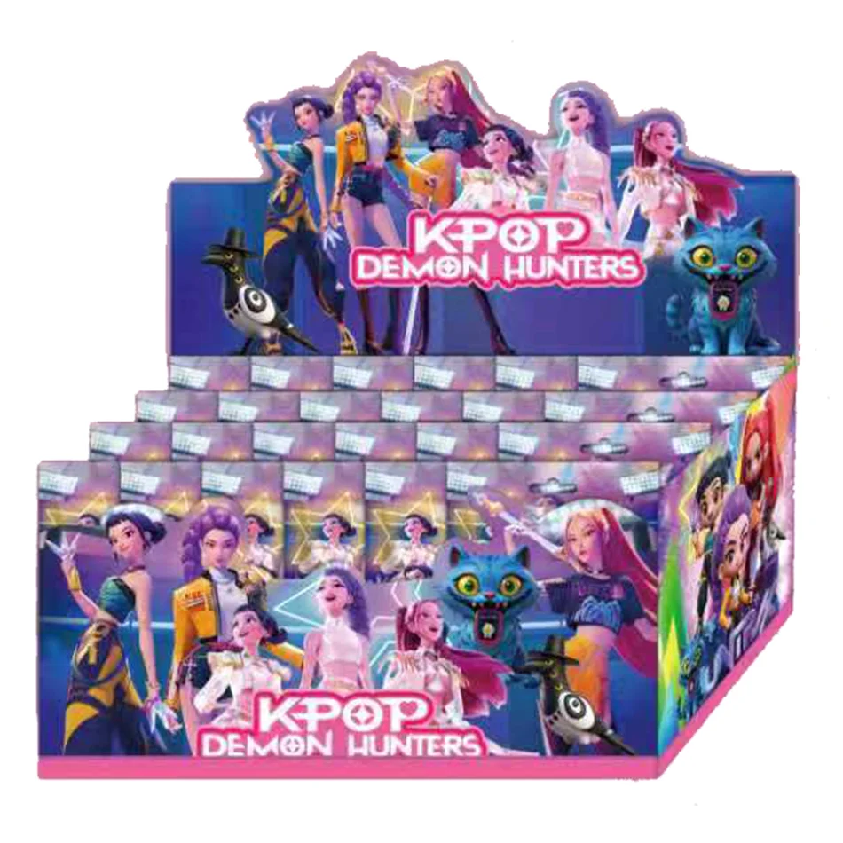 Kpop Demon Hunters Anime Figure Toys Cute PVC Blind box Joints Action Figure Model Dolls Kids Birthday Decoration Toy Gifts