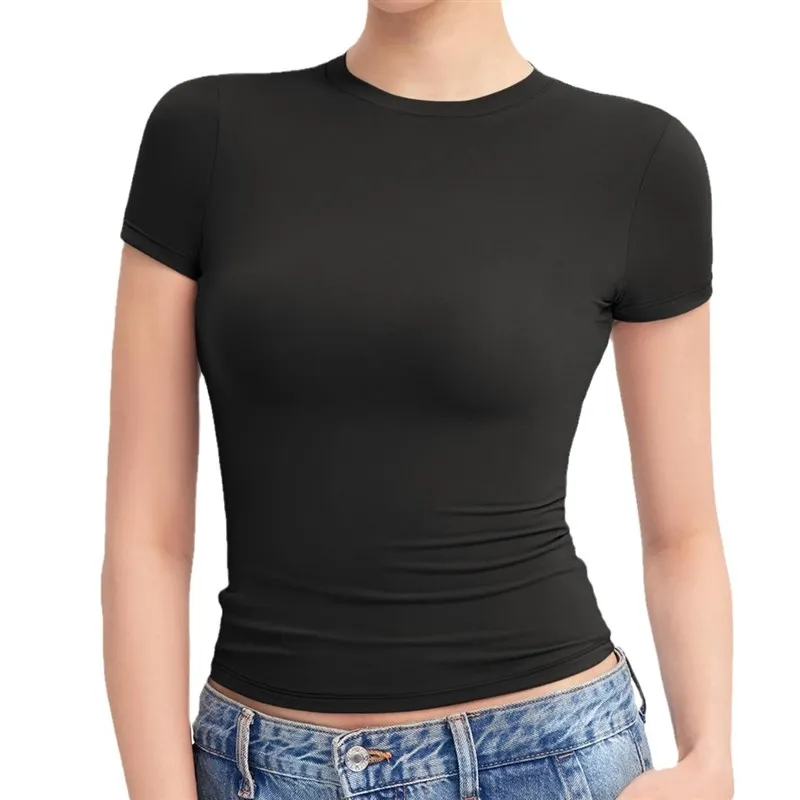 

Summer White Tirts for Women Ladies Special Wide Fit ort Sve Tops Youthful Vitali Sle Chinese Production